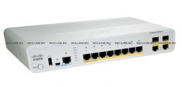 Коммутатор Cisco Catalyst 2960C Switch 8 FE, 2 x Dual Uplink, Lan Base (WS-C2960C-8TC-L). Изображение #1