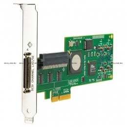 Контроллер HP SC11Xe Ultra320 Single Channel/ PCIe x4 SCSI Host Bus Adapter [412911-B21] (412911-B21). Изображение #1