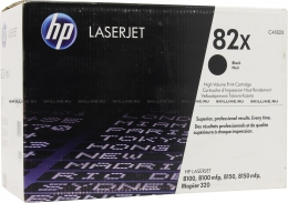 Тонер-картридж HP 82X Black для LJ 8100/8150/mopier 320 (20000 стр) (C4182X). Изображение #1