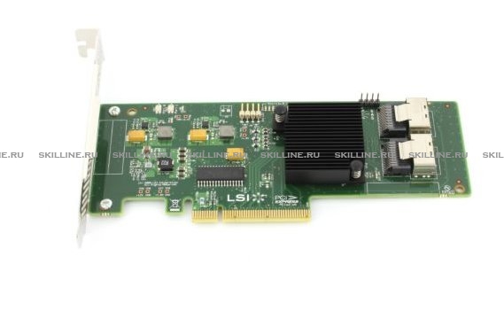 LSI00194 LSI 6GB//S 8-PORT PCI-E SATA//SAS HOST BUS ADAPTER W// BOTH BRACKETS