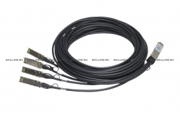 HP X242 QSFP 4x10G SFP+ 3m DAC Cable (JG330A). Изображение #1