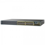 Коммутатор Cisco Catalyst 2960-X 24 GigE PoE 110W, 2xSFP + 2x1GBT, LAN Base (WS-C2960X-24PSQ-L)