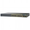 Коммутатор Cisco Catalyst 2960-X 24 GigE PoE 110W, 2xSFP + 2x1GBT, LAN Base (WS-C2960X-24PSQ-L)