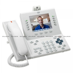 Телефонный аппарат Cisco UC Phone 9951, White, Arabic keypad, Std HS, Camera (CP-9951-W-A-C-K9=)