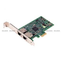 Адаптер Dell Broadcom 5720 DP 1Gb Network Interface Card, Low Profile - Kit (540-BBGW). Изображение #1