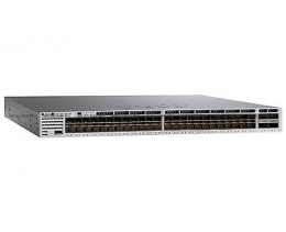 Коммутатор Cisco Catalyst 3850 48 Port 10G Fiber Switch IP Base (WS-C3850-48XS-S). Изображение #1