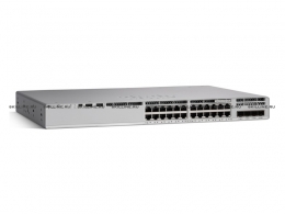 Коммутатор Cisco Catalyst 9200 24-port PoE+, Network Essentials (C9200-24P-E). Изображение #1