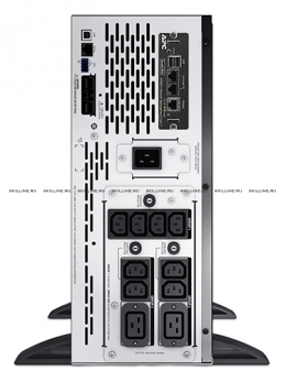 ИБП APC  Smart-UPS X  2700W/3000VA Rack/Tower LCD 200-240V with Network Card, (8) IEC 320 C13, (2) IEC 320 C19, 4U (SMX3000HVNC). Изображение #4