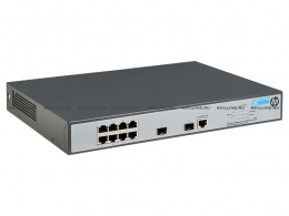 HP 1920-8G-PoE+ (180W) Switch (Web-managed, Limited CLI, 8*10/100/1000 PoE+, 2*SFP, PoE+ 180W, static routing, rack-mounting, 19