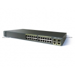 Коммутатор Cisco Catalyst 2960 Plus 24 10/100 (8 PoE) + 2 T/SFP LAN Lite (WS-C2960+24LC-S)
