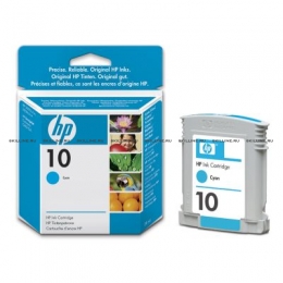 Картридж HP 10 Cyan для Designjet Colorpro GA/CAD 28-ml (C4841AE). Изображение #1