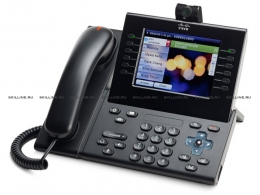 Телефонный аппарат Cisco UC Phone 9971, Charcoal, Standard Handset (CP-9971-C-K9=). Изображение #2