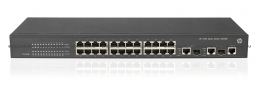 HP A3100-24 v2 EI Switch (Managed, 24*10/100 + 2*10/100/1000 or SFP, fanless design, 19