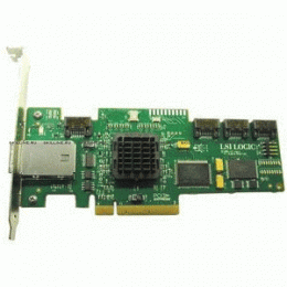 Контроллер SAS IBM SAS3444E Int-4xSAS/SATA Ext-1xSFF-8088 (4xSAS/SATA) RAID10 U300 LP PCI-E8x (25R8060). Изображение #1