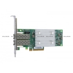 Адаптер HBA Qlogic 16Gb Dual Port FC HBA, PCIe Gen3 x8, SR LC multi-mode optic (QLE2692-SR-CK)