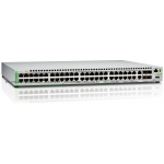 Коммутатор Allied Telesis Gigabit Ethernet Managed switch with 48  10/100/1000T POE ports, 2 SFP/Copper combo ports, 2 SFP/SFP+ uplink slots, single fixed AC power supply (AT-GS948MPX)