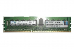 Оперативная память HP 4GB (1x4GB) Dual Rank x4 PC3-10600 (DDR3-1333) Registered CAS-9 Memory Kit [500658-B21] (500658-B21). Изображение #1