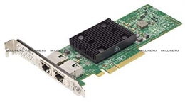 Lenovo TCH ThinkSystem Broadcom 57416  NX-E PCIe 10Gb 2-Port Base-T Ethernet Adapter (7ZT7A00496). Изображение #1