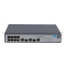 HP 1910-8 Switch(Web-managed, 8*10/100 + 2 dual SFP, static routing, 19