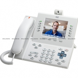 Телефонный аппарат Cisco UC Phone 9951, White, Arabic keypad, Std HS (CP-9951-W-A-K9=). Изображение #1