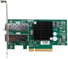 Сетевая карта Broadcom 57404 25G SFP Dual Port PCIe Adapter, Low Profile, Customer Install (406-BBKT). Изображение #1