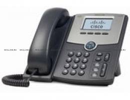 Телефонный аппарат Cisco 1 Line IP Phone with Display, PoE and Gigabit PC Port (SPA512G). Изображение #1