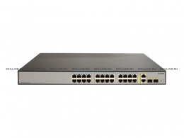 Коммутатор Huawei S1700-28FR-2T2P-AC(24 Ethernet 10/100 ports,2 Ethernet 10/100/1000 ports and 2 Gig SFP,AC 110/220V) (S1700-28FR-2T2P-AC). Изображение #1