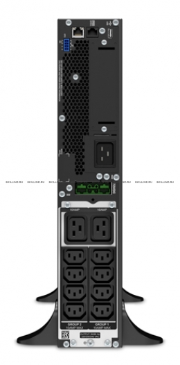 ИБП APC Smart-UPS SRT, 1980W/2200VA, On-Line, Extended-run, Tower, Black (SRT2200XLI). Изображение #5