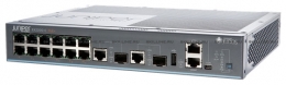 Коммутатор Juniper Networks EX2200, Compact, Fanless, 12-Port 10/100/1000 BaseT (12-Ports PoE+) with 2 Dual-Purpose (10/100/1000 BaseT or SFP) Uplink Ports (EX2200-C-12P-2G). Изображение #1
