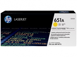Тонер-картридж HP 651A Yellow для Color LaserJet Enterprise 700 M775dn/f/z/z+ (16000 стр) (CE342A). Изображение #1