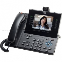 Телефонный аппарат Cisco UC Phone 9951, Charcoal, Arabic keypad, Std HS (CP-9951-C-A-K9=). Изображение #1