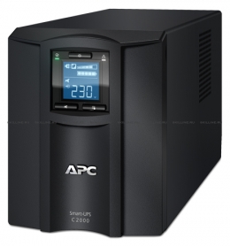 ИБП APC  Smart-UPS C  1300W/2000VA LCD 230V, (1) IEC 320 C19, 6) IEC 320 C13, Interface Port USB (SMC2000I). Изображение #2