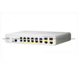 Коммутатор Cisco Catalyst 2960C Switch 12 FE PoE, 2 x Dual Uplink, Lan Base (WS-C2960C-12PC-L). Изображение #1
