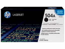 Тонер-картридж HP 504A Black для СLJ CM3530/CP3525 (5000 стр) (CE250A). Изображение #1