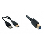 USB 3.0, int/ext Y-cable, 1.5M (typeA/type B) (1021742)