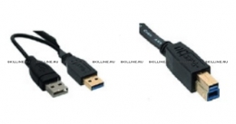 USB 3.0, int/ext Y-cable, 1.5M (typeA/type B) (1021742). Изображение #1