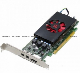 Видеокарта AMD Radeon RX 640 4GB (DP/mDP/mDP) FH - kit (490-BGFO). Изображение #1