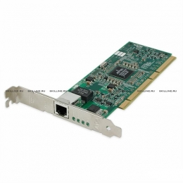 Контроллер HP NC7771 PCI-X Gigabit Server Adapter - Has a single-port copper RJ-45 network connection that runs over Category 5 (twisted-pair cabling) supporting a 64-bit/133MHz data path, compatible with conventional PCI slots (32-bit and 33/66/100MHz) [ (404820-001). Изображение #1
