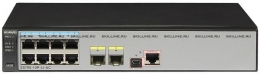 Коммутатор Huawei S5700-10P-LI-AC(8 Ethernet 10/100/1000 ports,2 Gig SFP,AC 110/220V) (S5700-10P-LI-AC). Изображение #1