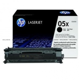 Тонер-картридж HP 05X Black для LJ P2055 (6500 стр) (CE505X). Изображение #1