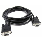 Кабель HP Serial interface cable (Black) - Has two 9-pin D-sub (F) connectors - 3.7m 12ft) long [213816-001] (213816-001)