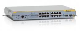 Коммутатор Allied Telesis L2+ switch with 14 x 10/100/1000TX ports and 2 100/1000TX / SFP combo ports (16 ports total) (AT-x210-16GT-50). Изображение #1