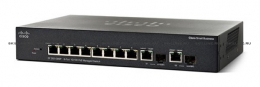 Коммутатор Cisco Systems SF302-08MPP 8-port 10/100 Max PoE+ Managed Switch (SF302-08MPP-K9-EU). Изображение #1
