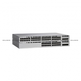 Коммутатор Cisco Catalyst 9200L 24-port 8xmGig, 16x1G, 2x25G, PoE+, Network Advantage (C9200L-24PXG-2Y-A). Изображение #1