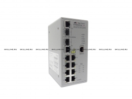 Коммутатор Allied Telesis 8 Port Managed POE Standalone Fast Ethernet Industrial Switch. External 48V Supply (AT-IFS802SP/POE(W)-80). Изображение #1