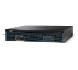 Cisco 2951 Voice Sec. Bundle, PVDM3-32, UC&SEC Lic,FL-CUBE10 (C2951-VSEC/K9). Изображение #1