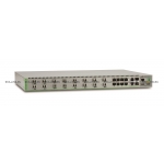 Коммутатор Allied Telesis 16 x 100FX (LC) & 8 x 10/100TX  Port Managed Stackable Fast Ethernet POE Switch. Dual AC Power Supply (AT-8100S/16F8-LC)