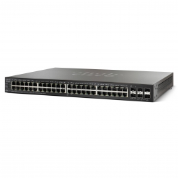 Коммутатор Cisco Systems SG500X-48MP 48-port Gig + 4 10-Gig Max PoE+ Switch (SG500X-48MP-K9-G5). Изображение #1