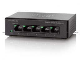 Коммутатор Cisco Systems SF110D-05 5-Port 10/100 Desktop Switch (SF110D-05-EU). Изображение #1
