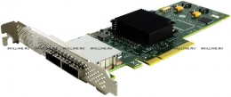 Контроллер LSI SAS  , PCI Express x8 Host Interface , Plug-in Card Form Factor , 9200-8e Product Model , RoHS Green Compliance Certificate/Authority , No RAID Supported , Low-profile Card Height  (LSI00188). Изображение #1